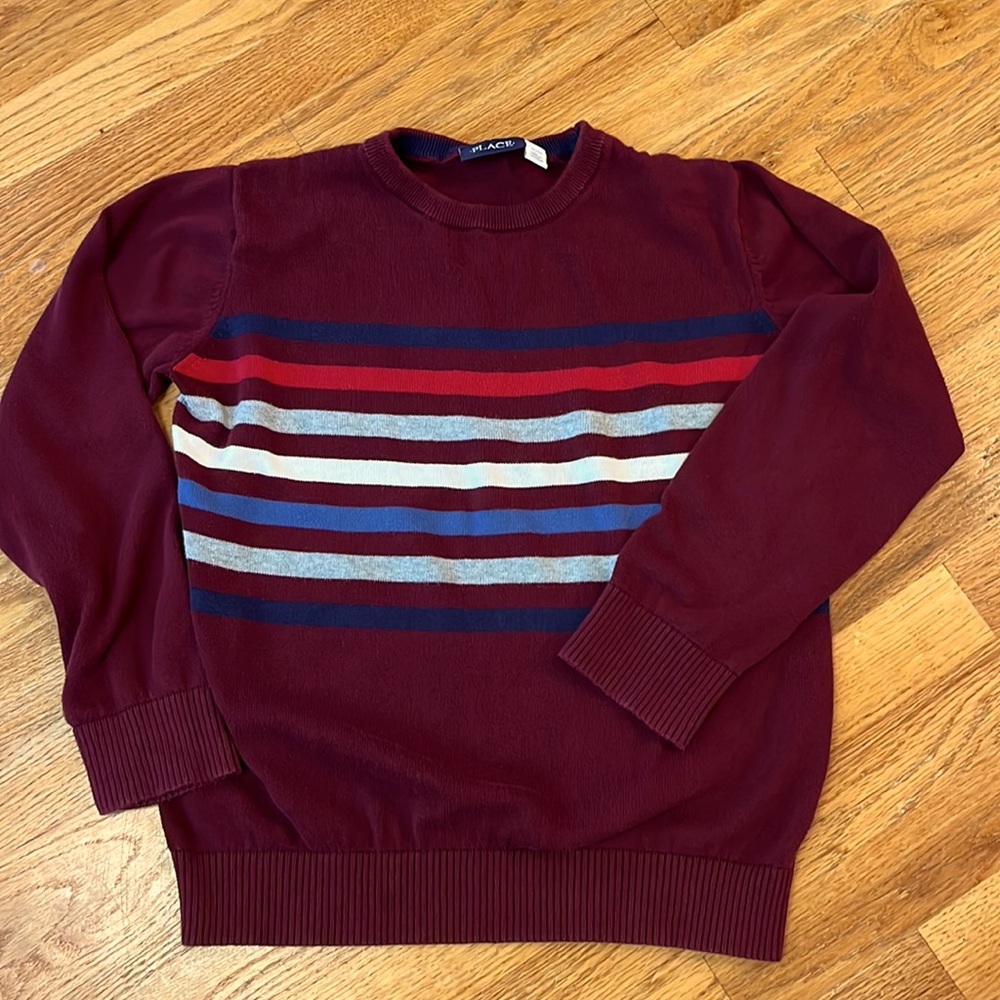 Children’s Place Crewneck Striped Sweater